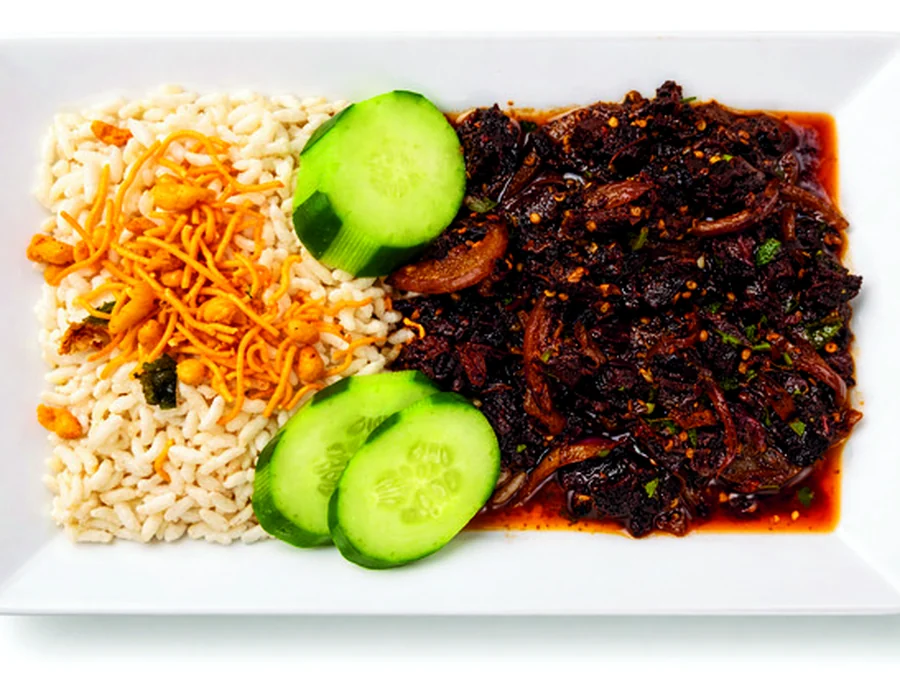 Buff Sukuti — Thukpa & Sukuti at The Khukuri Restaurant Bar & Grill, Harrisburg, PA