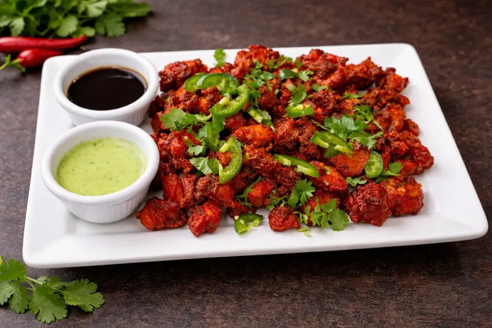 Chicken 65 — Non-Veg Appetizers at The Khukuri Restaurant Bar & Grill, Harrisburg, PA