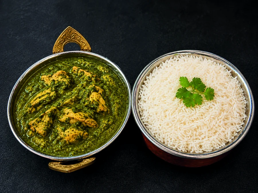Chicken Saag — Non-Veg Curry at The Khukuri Restaurant Bar & Grill, Harrisburg, PA