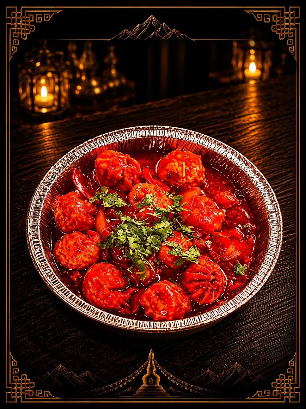 Chili Momo (Veg)